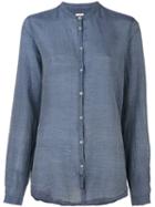 Massimo Alba 'syrmat' Shirt, Women's, Size: Xl, Blue, Cotton/silk