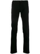 Dolce & Gabbana Logo Plaque Skinny Jeans - Black