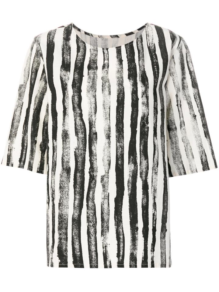Toogood Printed Short Sleeved Top - Nude & Neutrals