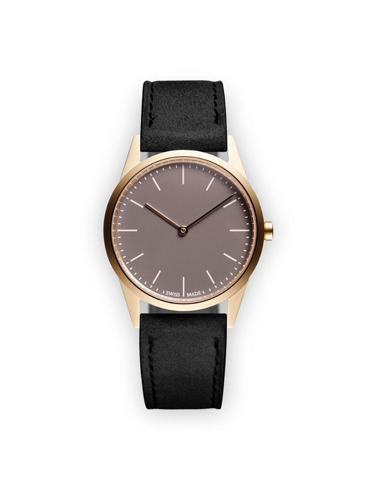 Uniform Wares C33 Two Hand Watch - Metallic