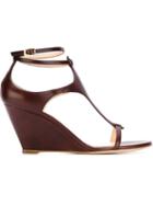 Giuseppe Zanotti Design Coline Sandals, Women's, Size: 37.5, Brown, Calf Leather/leather
