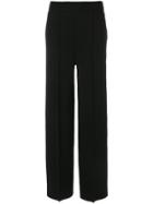 Aula Velvet Palazzo Trousers - Pink & Purple