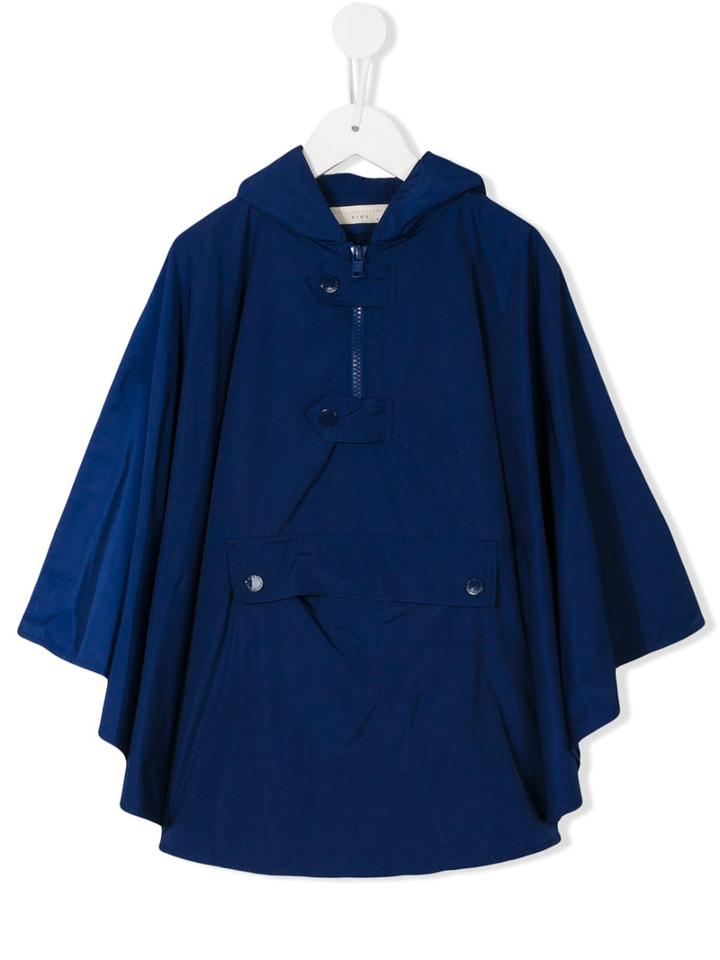 Stella Mccartney Kids Hooded Anorak, Boy's, Size: 12 Yrs, Blue
