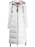 Parajumpers Long Padded Coat - White