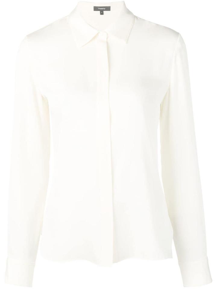 Theory Classic Button-down Shirt - White