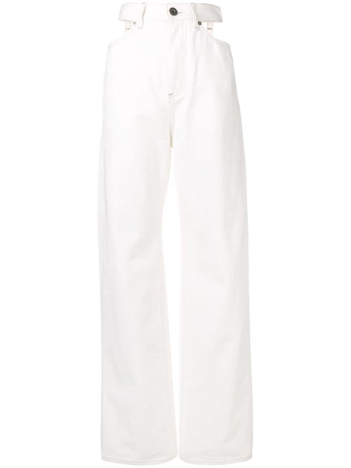 Maison Margiela Wide-leg Jeans - White