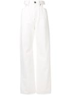 Maison Margiela Wide-leg Jeans - White