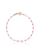 Gigi Clozeau 18k Rose Gold Pink Beaded Bracelet - Pink & Purple