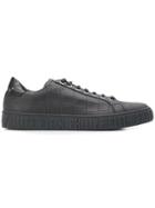 Philipp Plein Croco-embossed Sneakers - Black