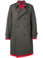 Tommy Hilfiger Midi Buttoned Coat - Grey