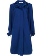 Gloria Coelho Hooded Dress - Blue