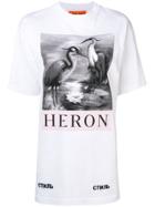 Heron Preston B & W T-shirt - White