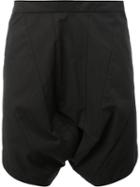 Julius Drop Crotch Shorts, Men's, Size: 3, Black, Cotton/nylon