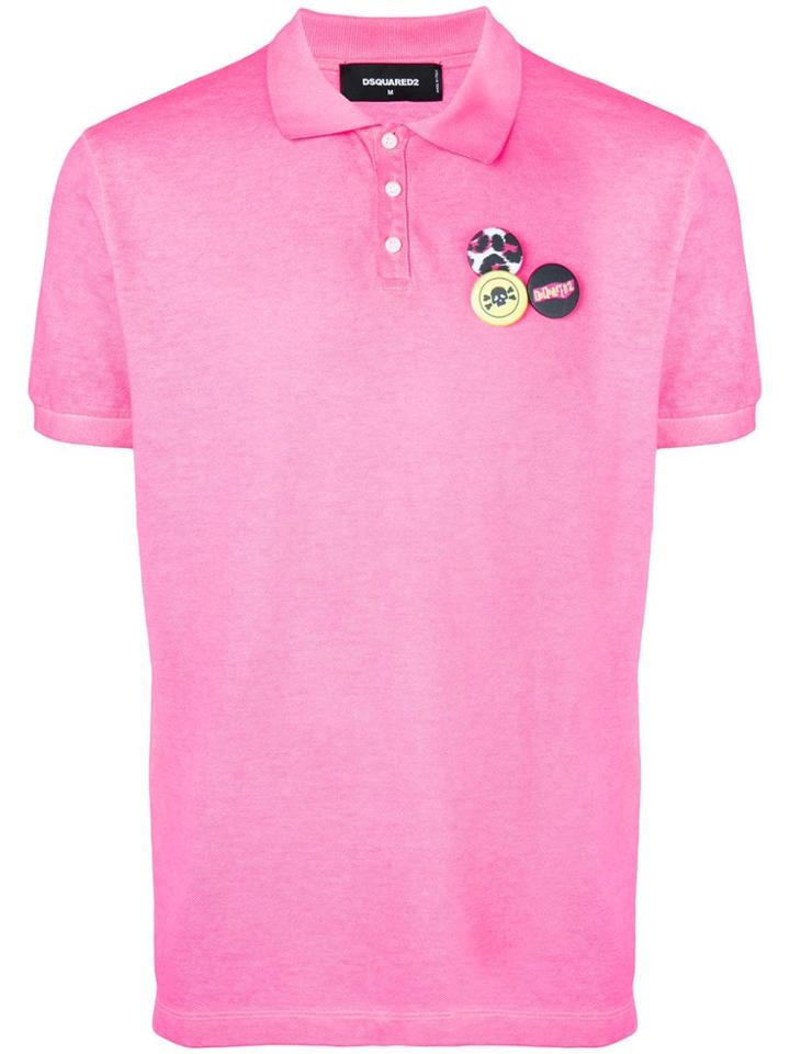 Dsquared2 Classic Polo Shirt - Pink