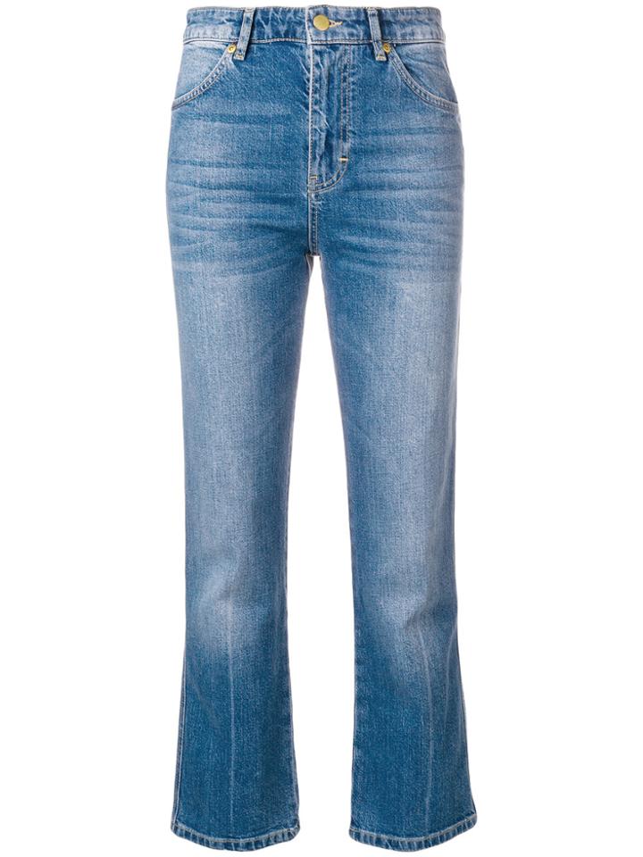 Victoria Victoria Beckham Straight Leg Jeans - Blue