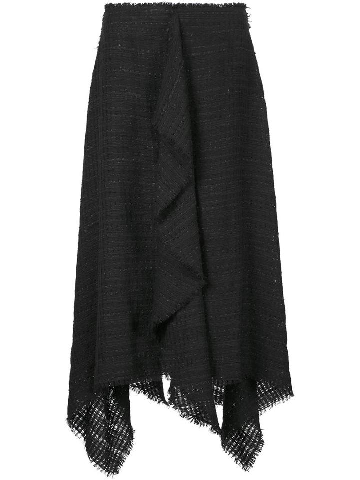 Proenza Schouler Woven Asymmetric Skirt