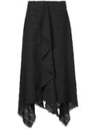 Proenza Schouler Woven Asymmetric Skirt