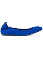 Lanvin Elasticated Ballerina Flats - Blue