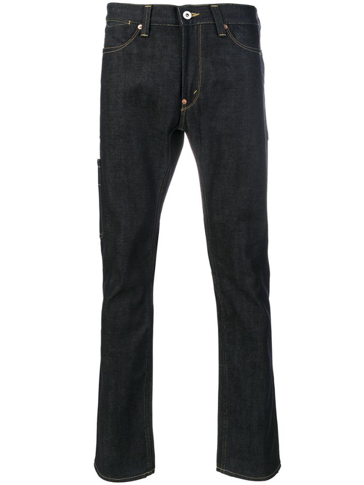 Junya Watanabe Comme Des Garçons Man Straight-leg Trousers - Blue