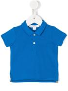 Burberry Kids - Check Trim Classic Polo Shirt - Kids - Cotton - 12 Mth, Blue