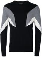 Neil Barrett - Geometric Sweatshirt - Men - Cotton - One Size, Black, Cotton