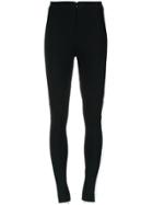 Tufi Duek Bicolor Slim Fit Trousers - Black