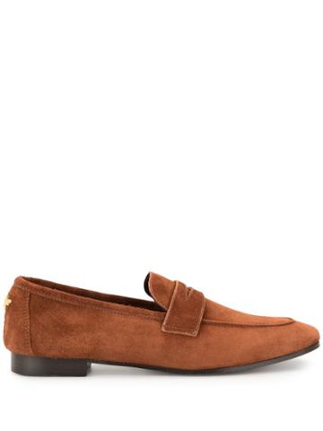 Bougeotte Classic Smooth Loafers - Brown