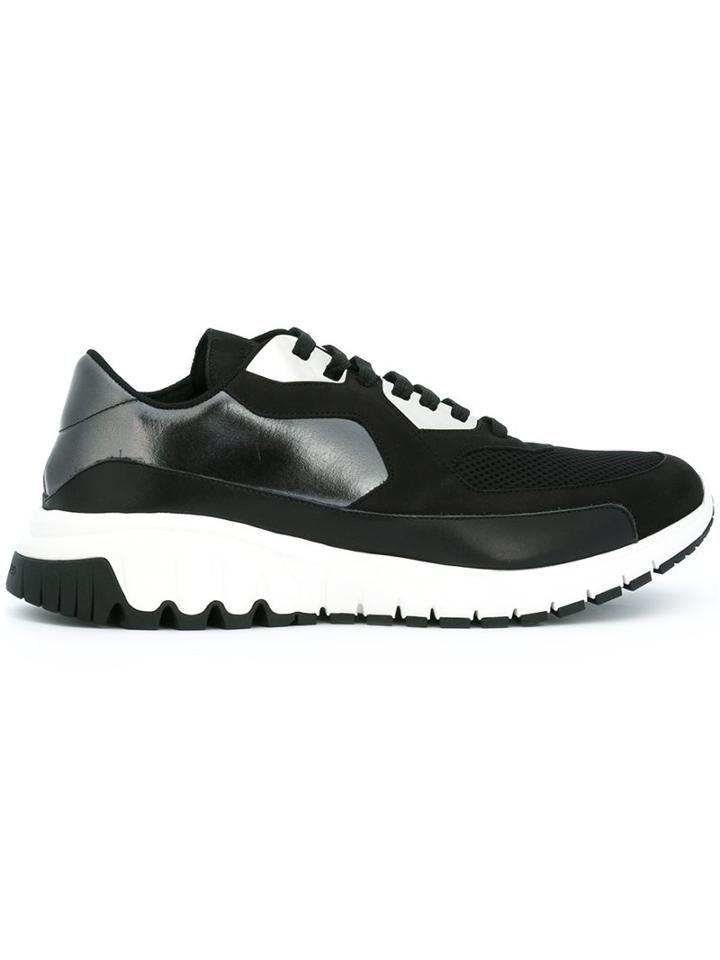 Neil Barrett Panelled Sneakers