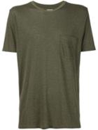 321 Chest Pocket T-shirt, Men's, Size: Large, Green, Cotton