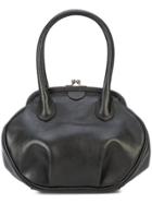 Y's Round Clasp Bag - Black