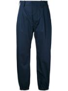 Marni - Zip Cuff Trousers - Women - Cotton - 40, Blue, Cotton