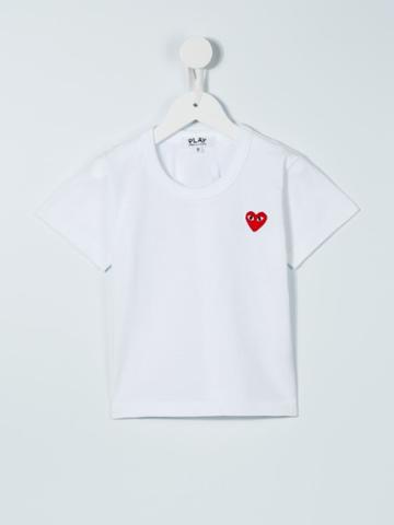 Comme Des Garçons Play Kids Heart Logo T-shirt