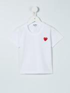 Comme Des Garçons Play Kids Heart Logo T-shirt