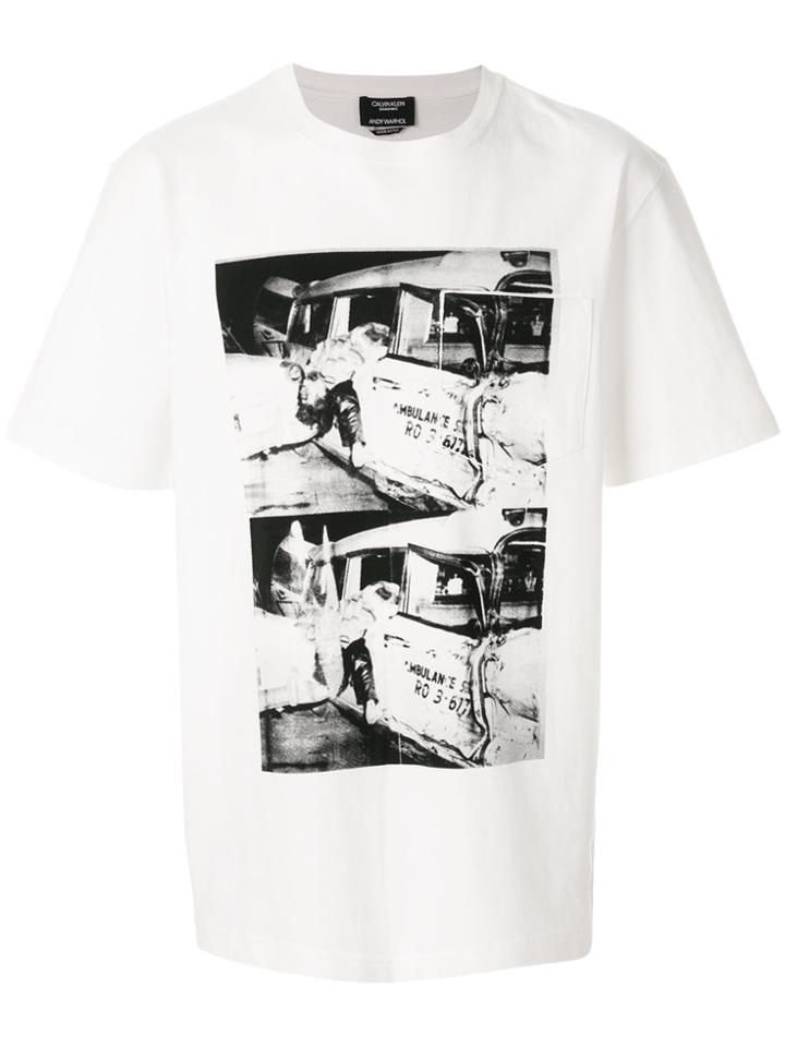Calvin Klein 205w39nyc Photo Print T-shirt - White