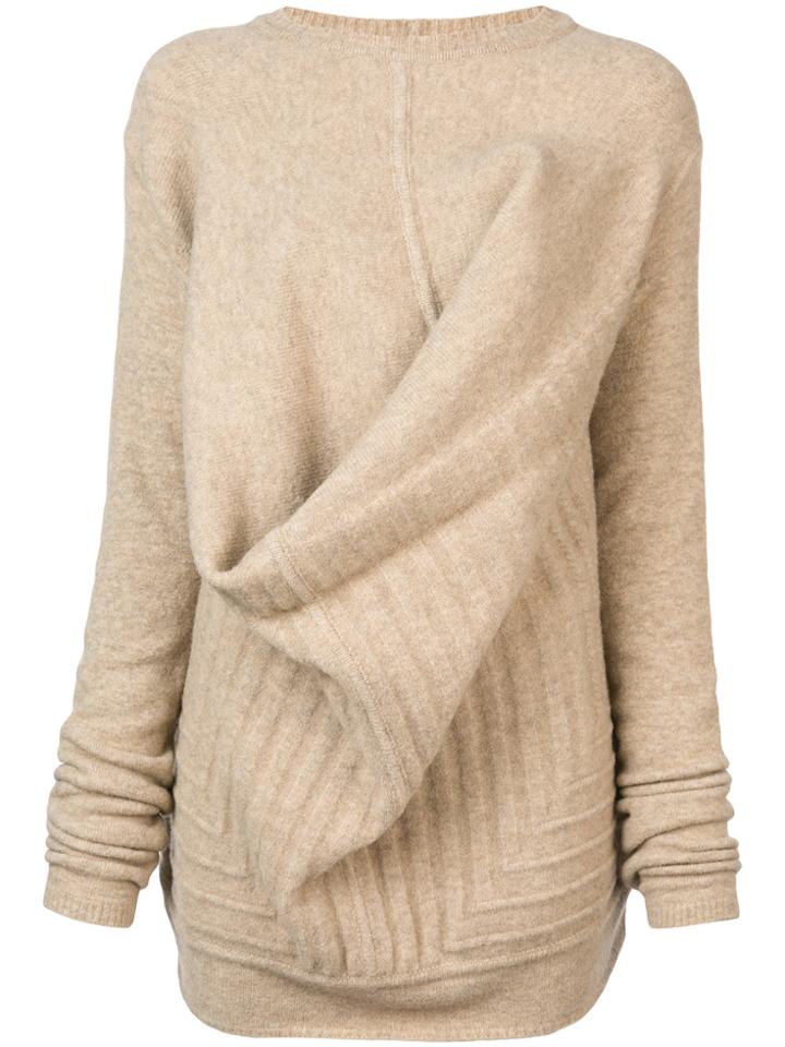 Rick Owens Pelican Jumper - Nude & Neutrals