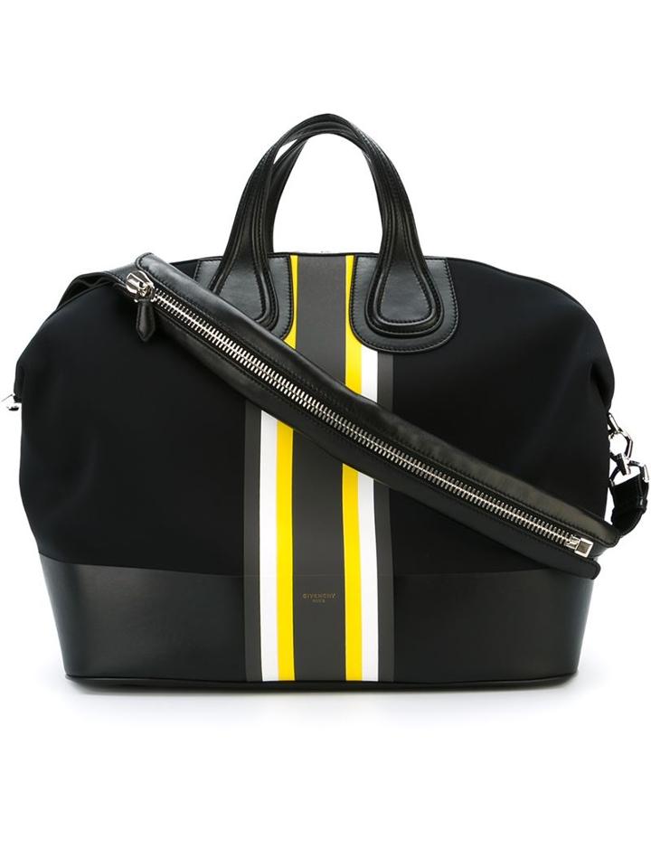 Givenchy Nightingale Holdall, Black, Leather