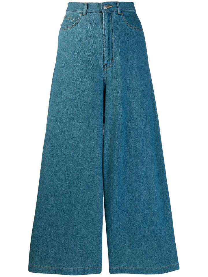Tsumori Chisato Wide-leg Jeans - Blue