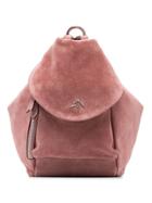 Manu Atelier Rose Fernweh Mini Suede Tote Bag - Pink & Purple