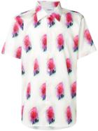 Sss World Corp Reaper Printed Shirt - White