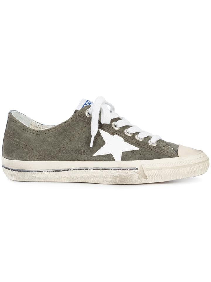 Golden Goose Deluxe Brand V Star 2 Sneakers - Green