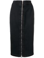 Nº21 Denim Pencil Skirt - Black