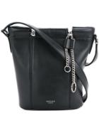 Rochas - Small Bucket Bag With Chain - Women - Calf Leather - One Size, Black, Calf Leather