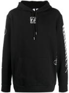 Sergio Tacchini Movement Logo Print Hoodie - Black