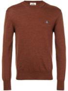 Vivienne Westwood - Branded Crew Neck Top - Men - Wool - L, Brown, Wool