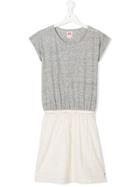 American Outfitters Kids Teen Two-tone T-shirt Dress - Grey