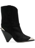 Isabel Marant Lambsy Boots - Black