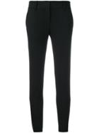 Michael Michael Kors Skinny Cropped Trousersa - Black