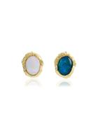 Orit Elhanati Large Abyss Opal Earrings - Blue
