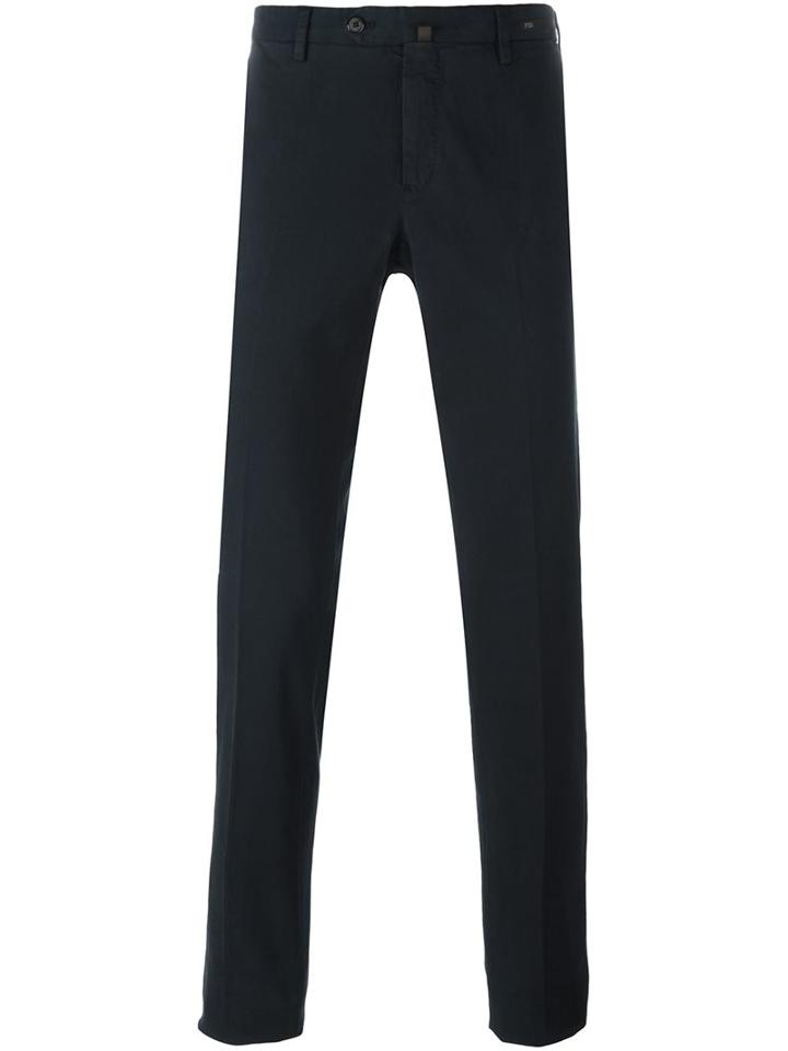 Pt01 Classic Chinos, Men's, Size: 52, Blue, Cotton/spandex/elastane