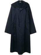 Jil Sander Oversized Trench Coat - Blue